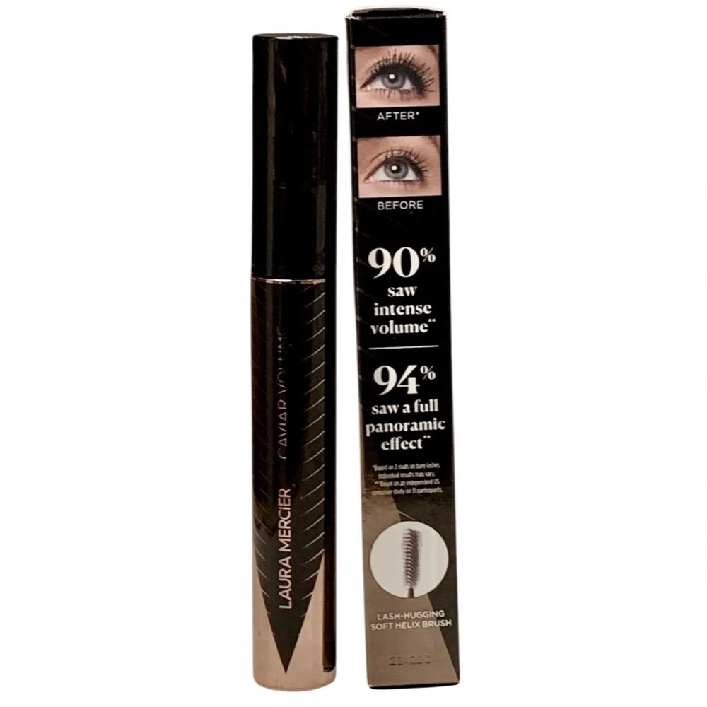 Laura Mercier Blush & Volume Mascara Set New In Box Full Size